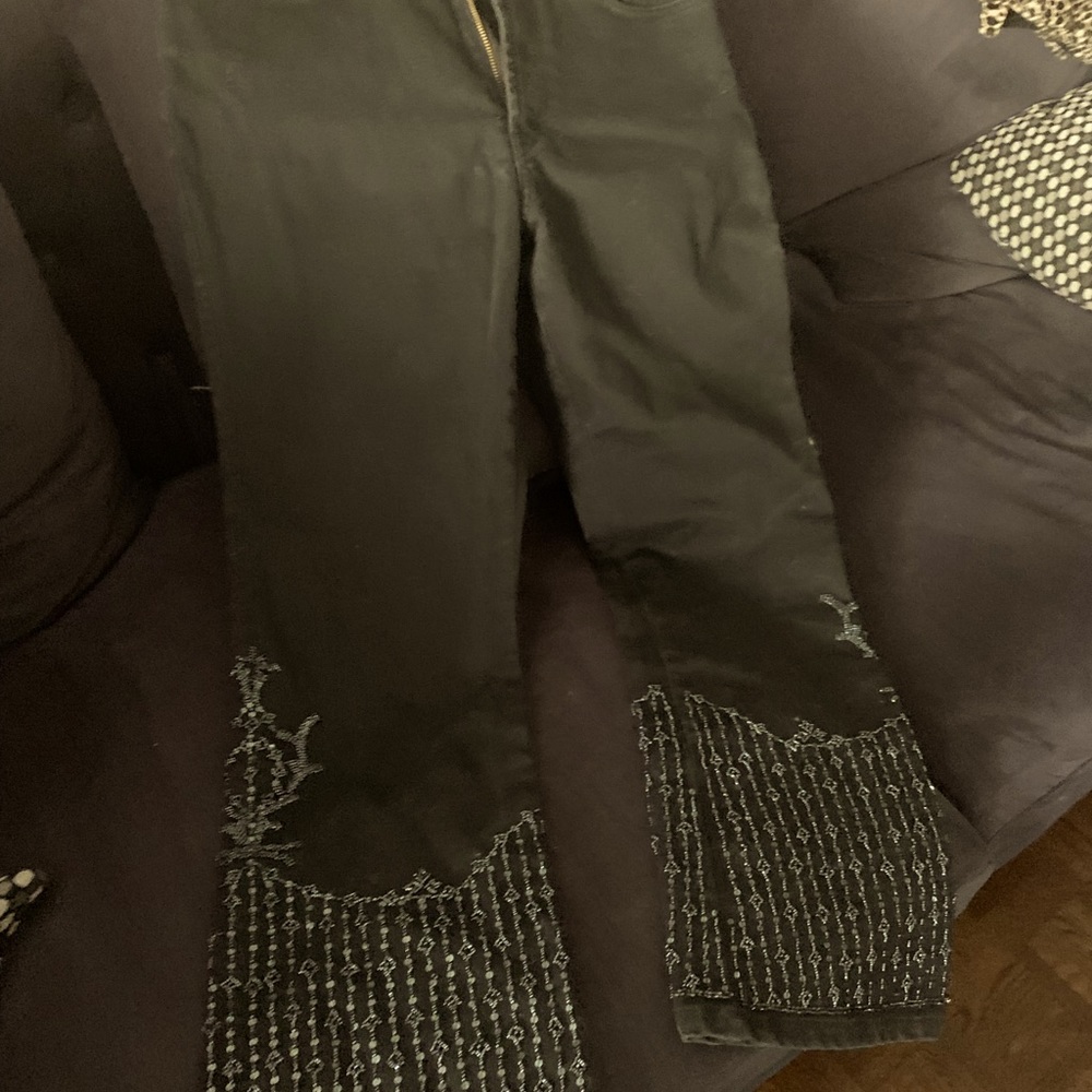 Vintage beaded jeans Parasuco